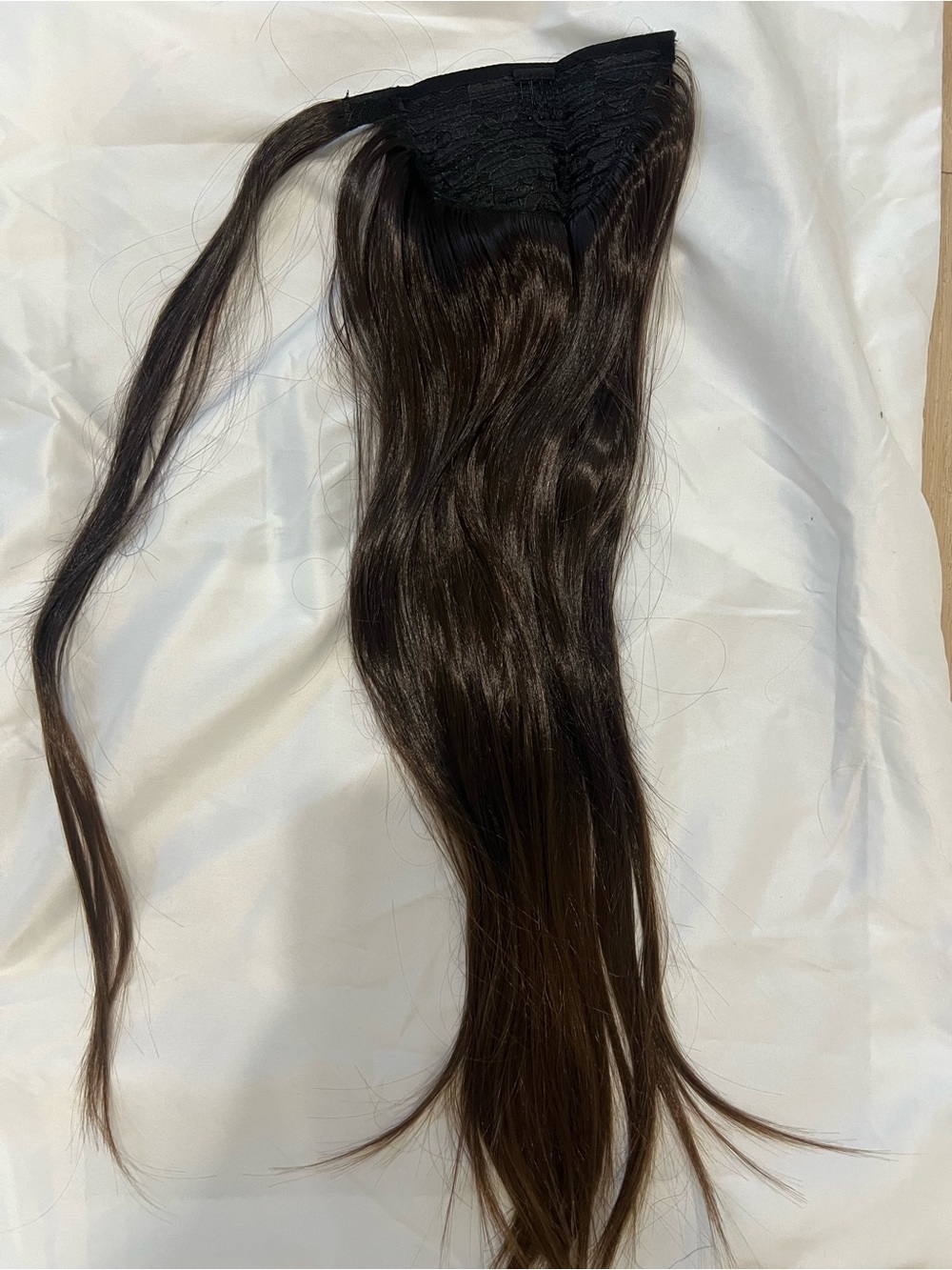 BELLAMI Dark Brown wrap ponytail